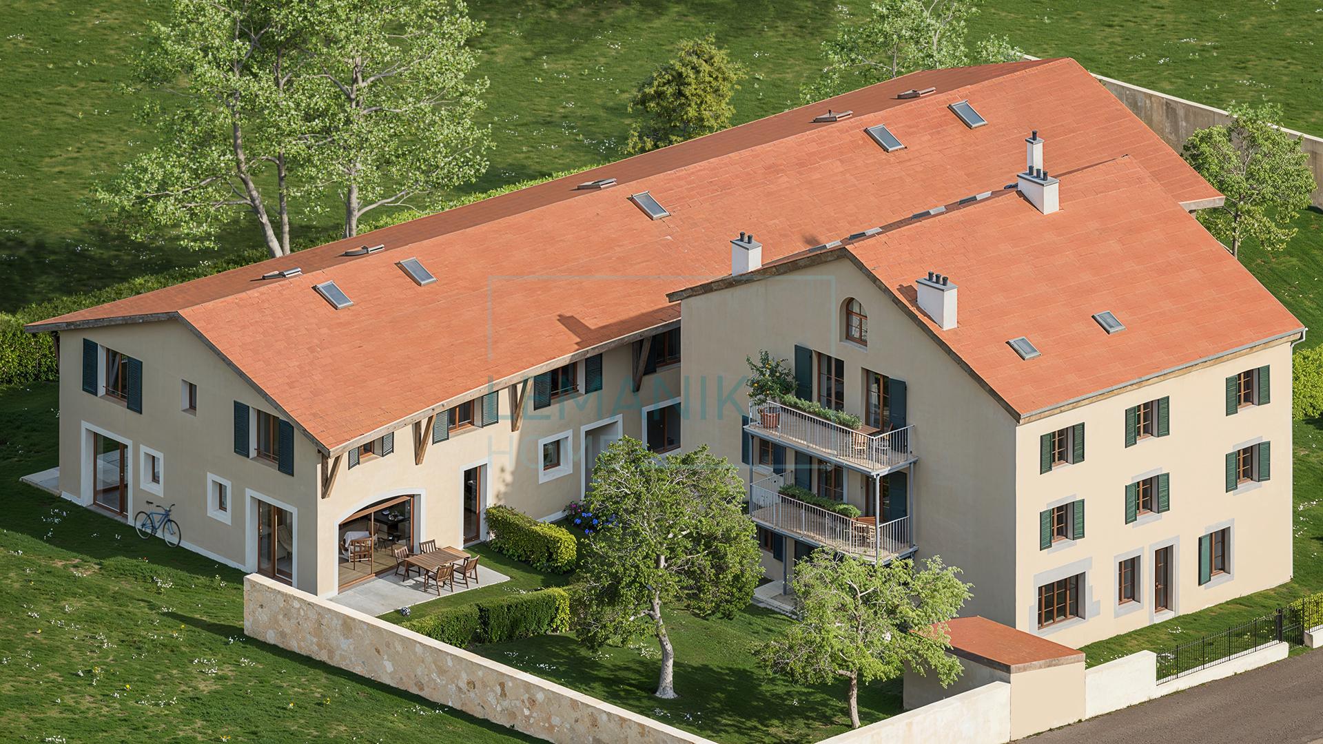 PERMIS EN FORCE : APPARTEMENTS EN DUPLEX DE 5 PIECES dans une résidence d’exception au cœur de la nature