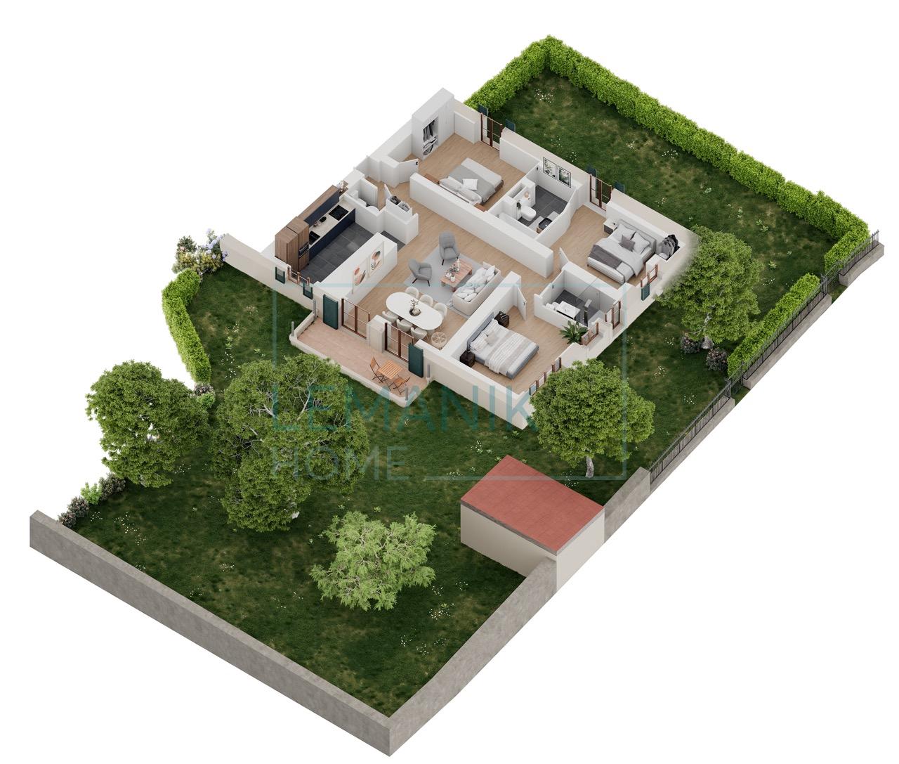 Exclusivité -- Rare à Troinex – Spacieux appartement de 5 pièces avec jardin privatif -- Promotion CLOS DES HAIES (Lot n°1)